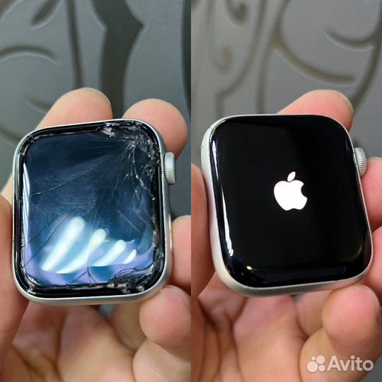 Замена стекла iPhone iPad Apple watch samsung