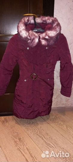 Зимнее пальто для девочки