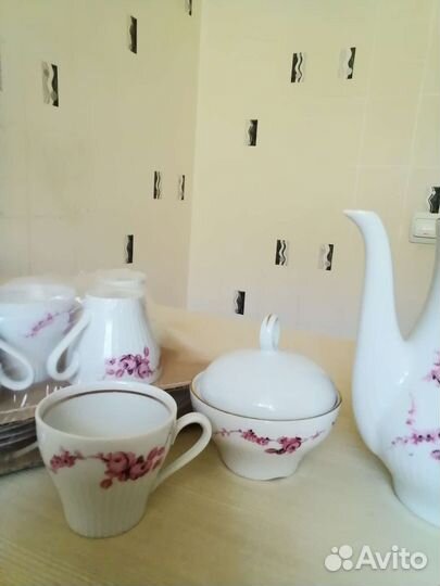 Кофейный сервиз Ильменау ГДР