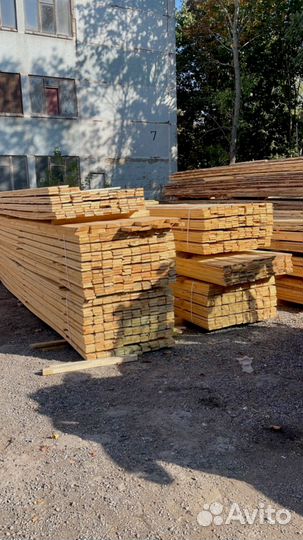 Доска обрезная 50х100х6000мм от производителя