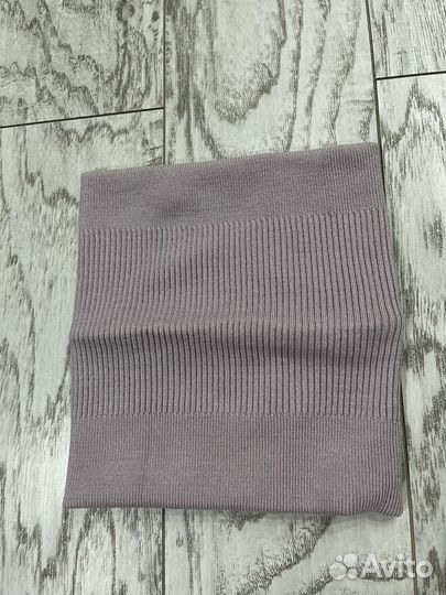 Комплект шапка и снуд женский