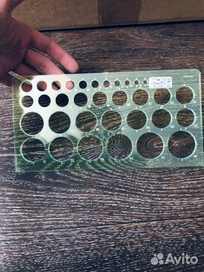 Трафарет окружностей Стамм