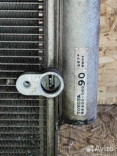 Радиатор кондиционера Toyota Avensis ZZT25 1zzfe