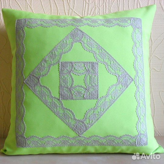 Интерьерная подушка handmade