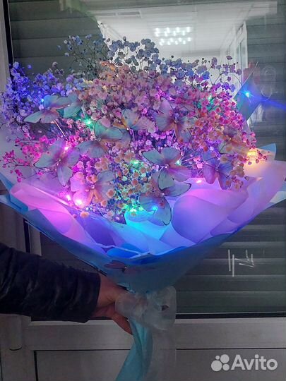 Букет из гипсофилы