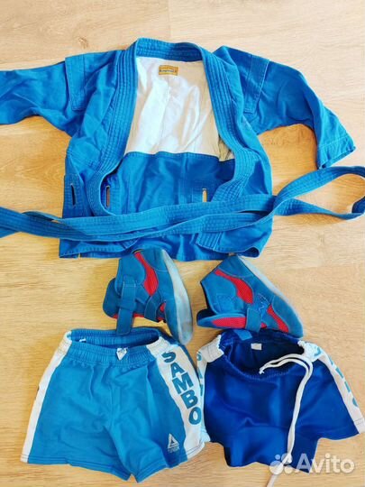 Самбовка для мальчика 130-140 см,на 7-8лет
