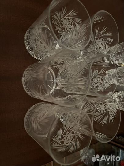 Стаканы хрусталь СССР