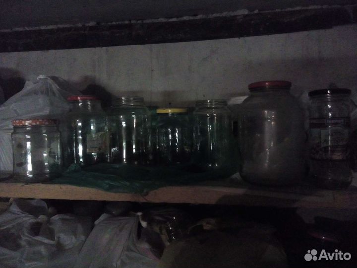 Банки стеклянные до 5 л