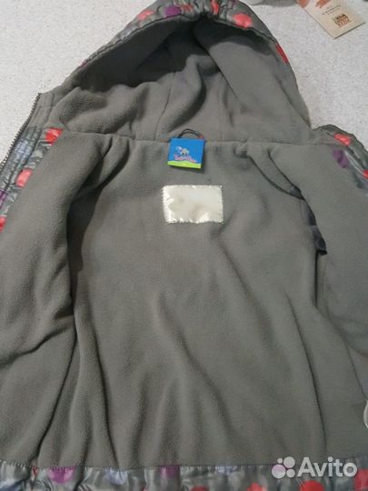 Куртка на флисе Topolino 92 в отл сост