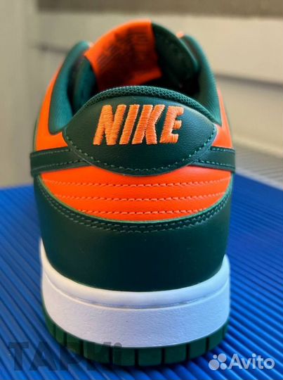 Кроссовки Nike Dunk Low Miami Hurricanes