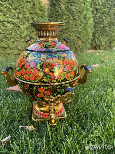 Самовар электрический расписной