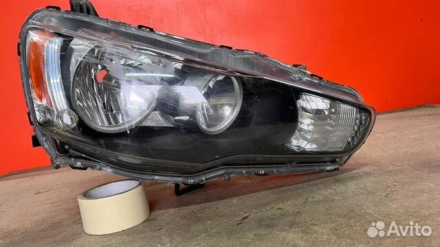 Фара передняя правая mitsubishi galant fortis