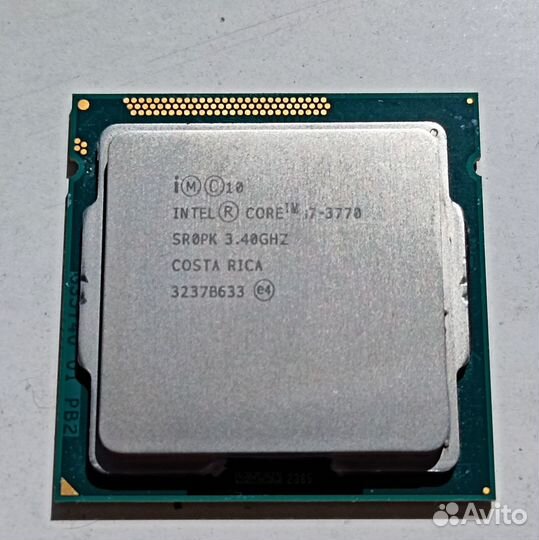 Процессор intel core i7 3770