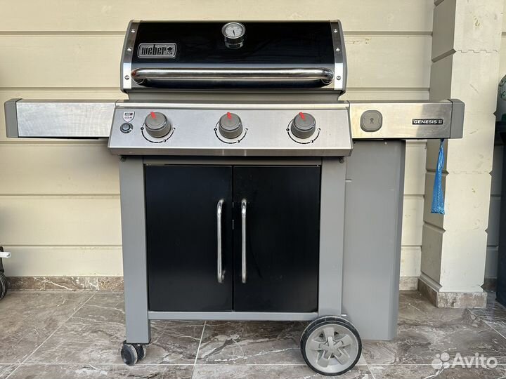 Газовый гриль weber genesis ll Е-315 GBS4 8 в 1