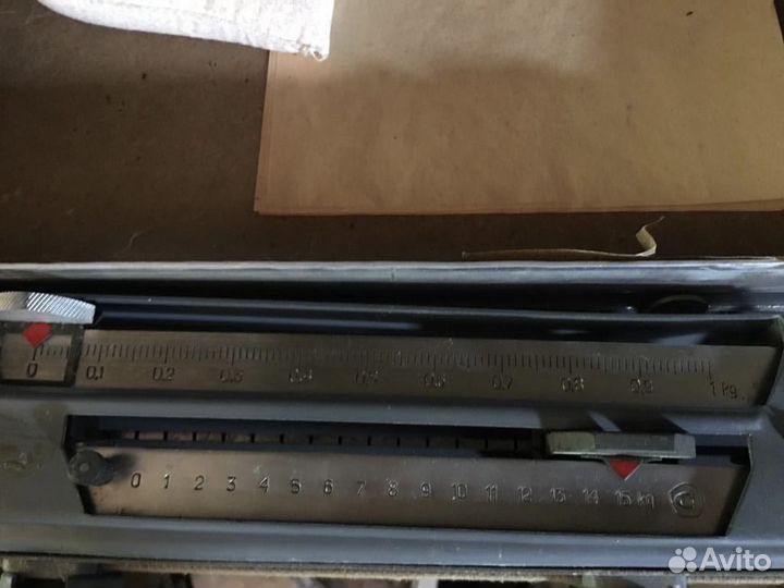 Весы полевые рычажные шкальные СССР