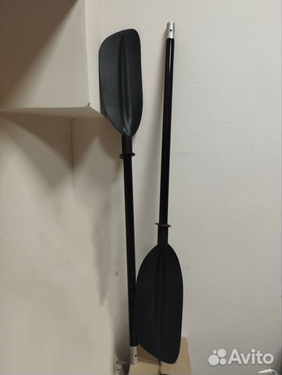 Весла новые для байдарок 220-240см пластик, дюраль