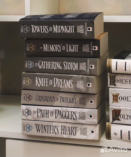 Роберт Джордан, Колесо времени на английском