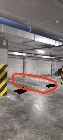 Машиноместо, 15 м²