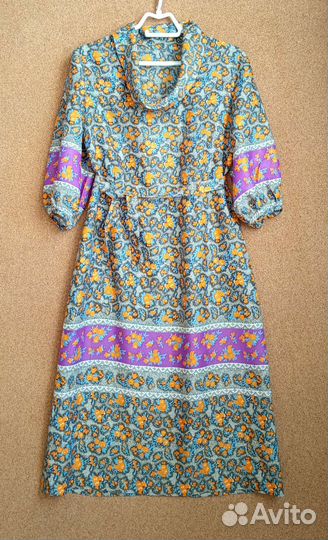 Шелковое платье СССР