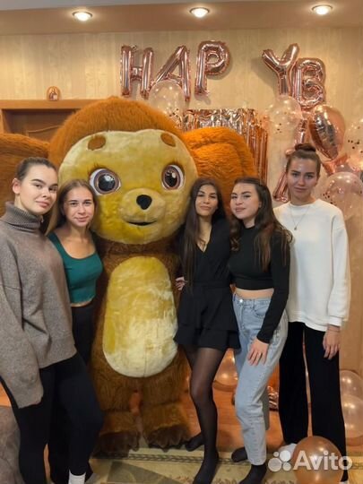 Белый мишка/Чебурашка/Панда/Поздравление