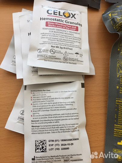Celox гранулы,бинт,аппликатор