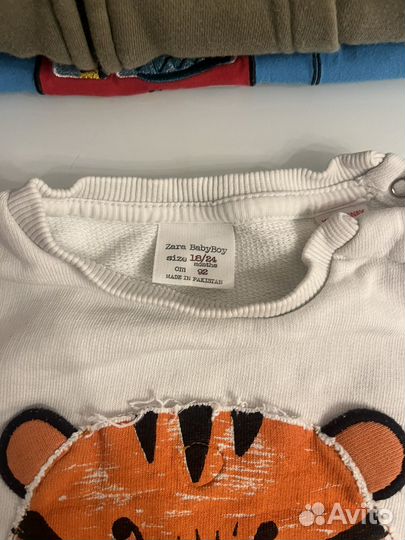 Кофта на молнии с капюшоном 92