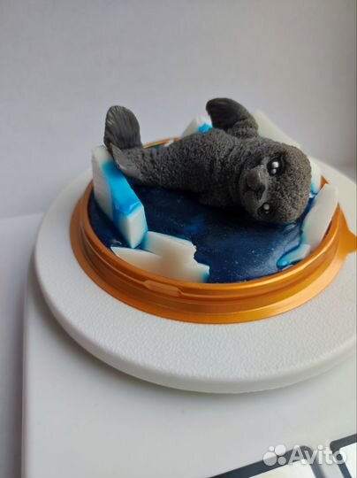 Мыло ручной работы Мишки,Нерпа