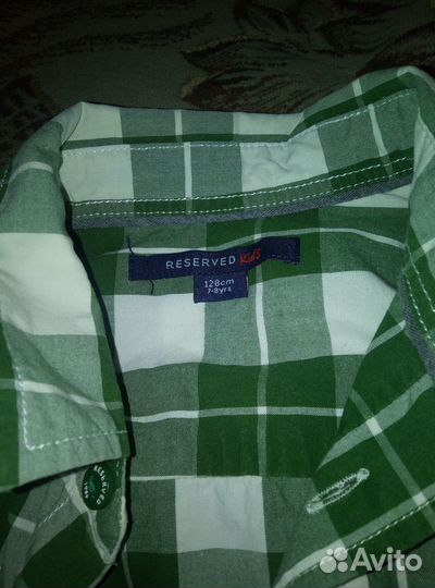 Рубашка для мальчика 128