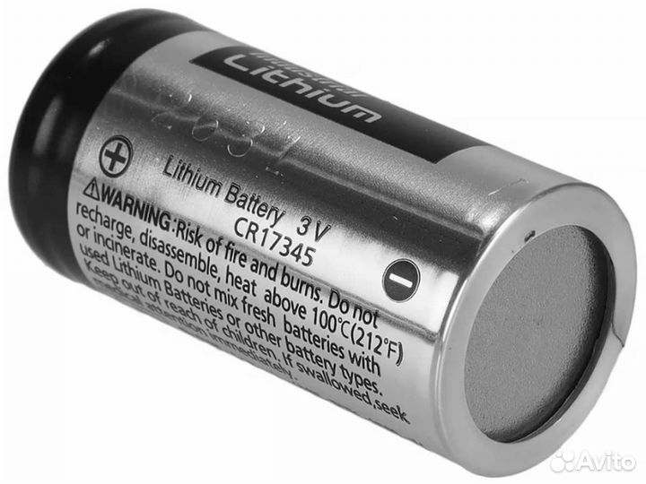 Батарейка литиевая 3v Panasonic CR123A