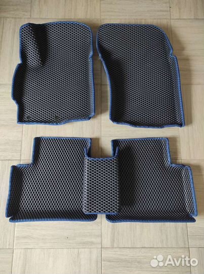 Коврики ева, эва, 3-д renault duster III AWD