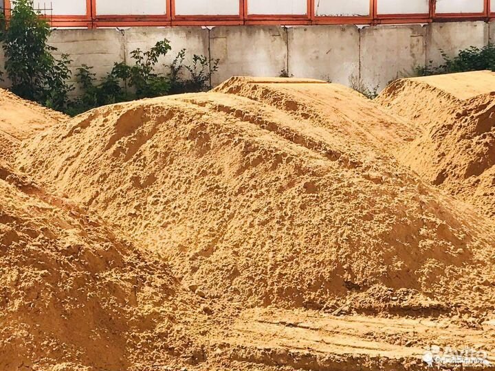 Песок(карьерный, речной) в мешках с доставкой