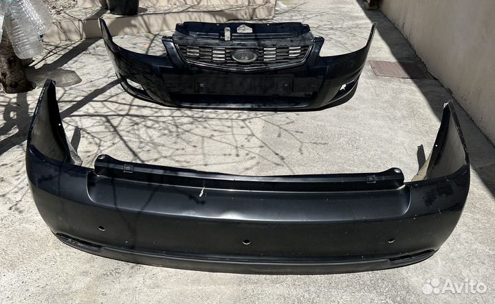 Передний бампер priora 2 космос