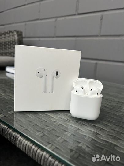 Беспроводные наушники apple airpods 2