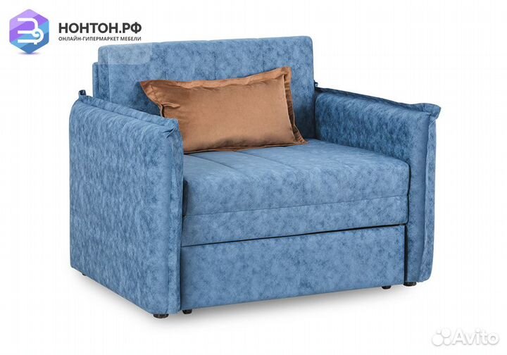 Кресло выкатное Виола светло-синее