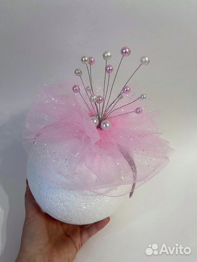 Ободок бусинка