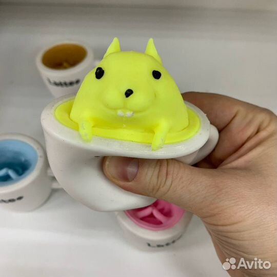 Антистресс - Суслик в чашке (белка)