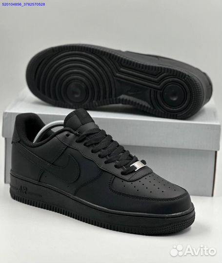 Кроссовки Nike Air Force 1 Low Black (Арт.94262)