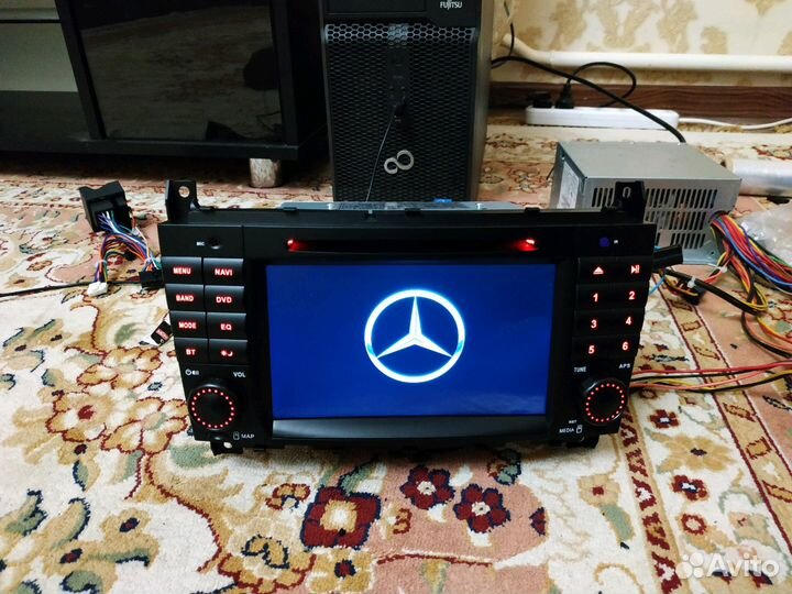 Андроид на Гелик и w203