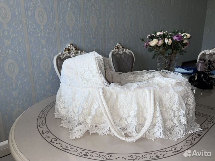 Детская корзина переноска