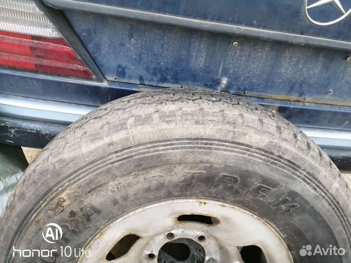 Nissan Patrol y61 запасное колесо R16