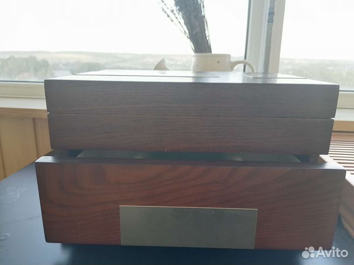 Шкатулка для украшений натуральное дерево б/у