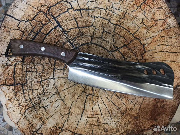 Нож Сербский кованный кухонный 530гр