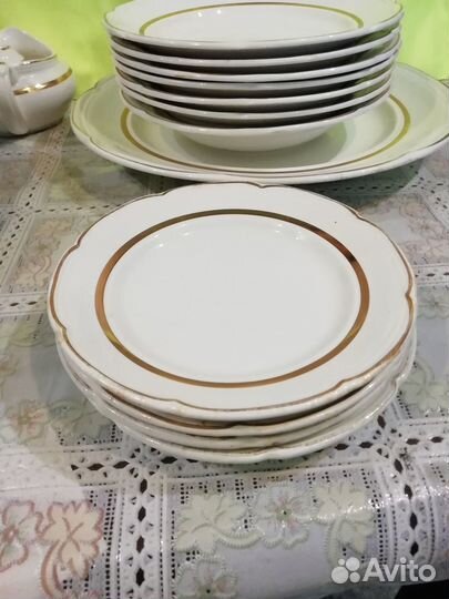 Столовый сервиз СССР зик