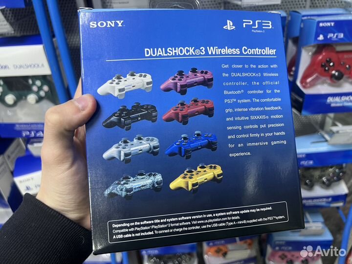 Джойстик ps3 с гироскопом