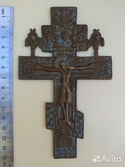 Старинный киотный крест
