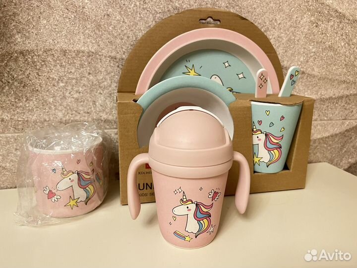 Набор детской посуды Unicorn Kuchenland невскрытая