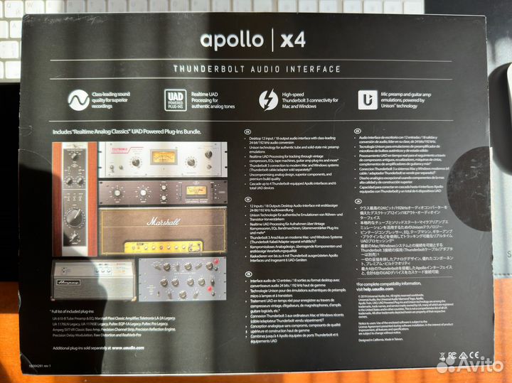 Universal Audio Apollo X4 HE в наличии новая