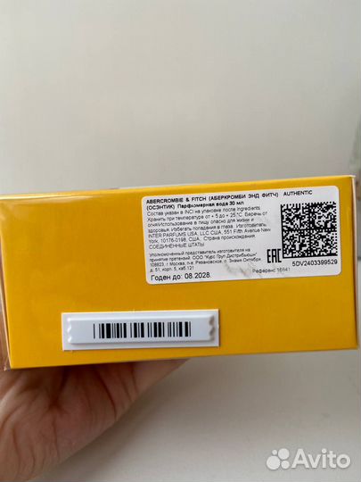 Духи Abercrombie &Fitch