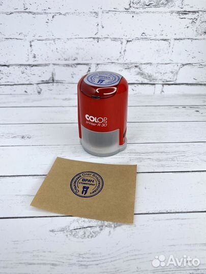 Изготовление печати врача