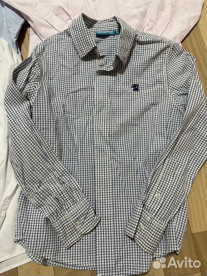 Рубашка школьная для мальчика 128